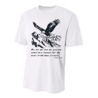 Isaiah 40:31 Bible Quote Christian Faith Performance Sprint T-Shirt