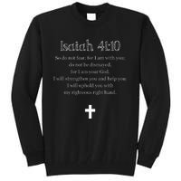 Isaiah 4110 Bible Verse Scripture Christian S Tall Sweatshirt