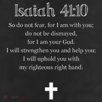 Isaiah 4110 Bible Verse Scripture Christian S 25L Jumbo Tote