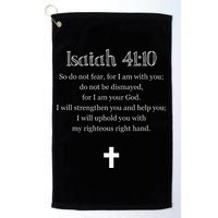Isaiah 4110 Bible Verse Scripture Christian S Golf Towel