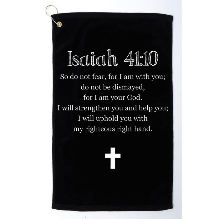 Isaiah 4110 Bible Verse Scripture Christian S Golf Towel