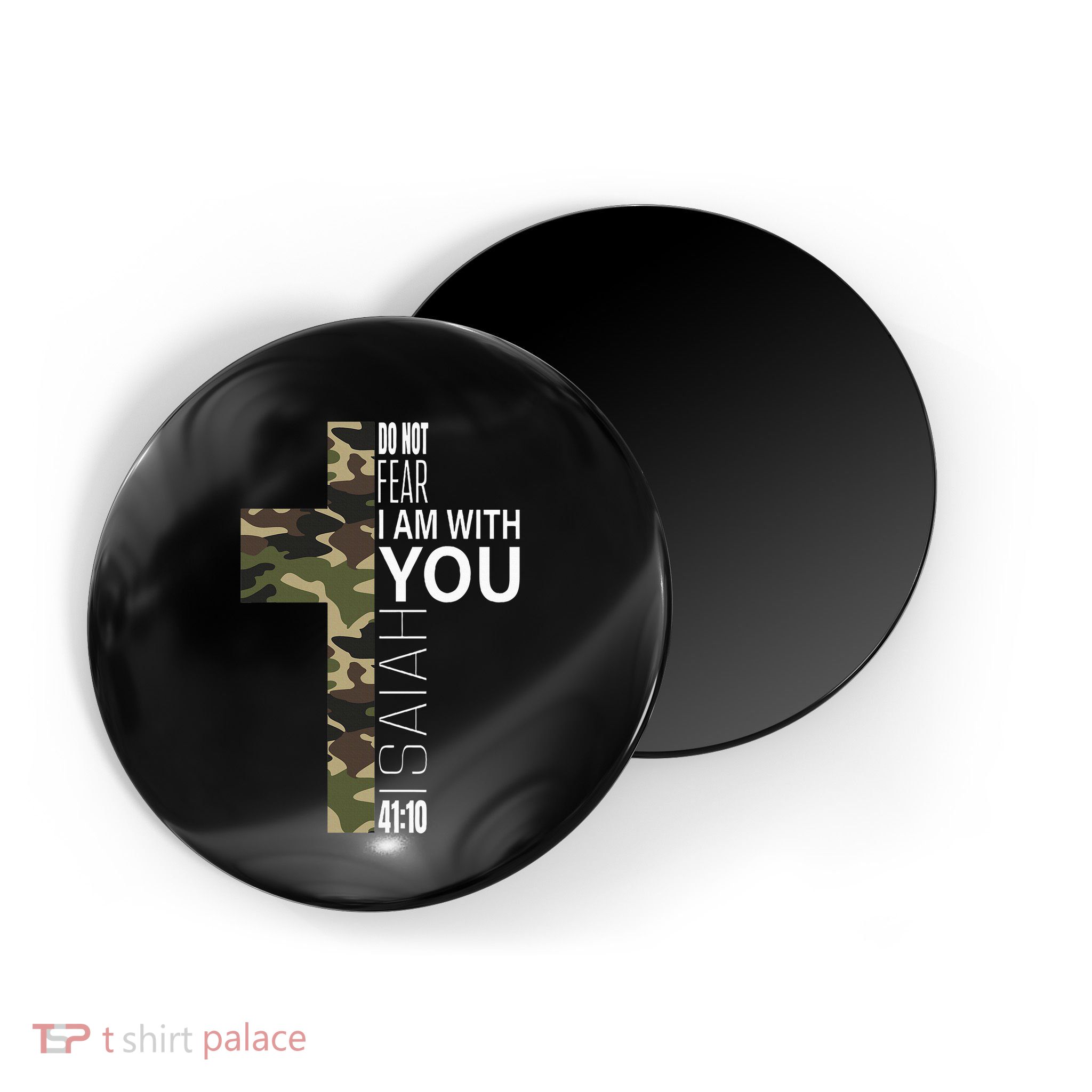 Isaiah 4110 Do Not Fear Faith Christian Verse Camo Easter Magnet