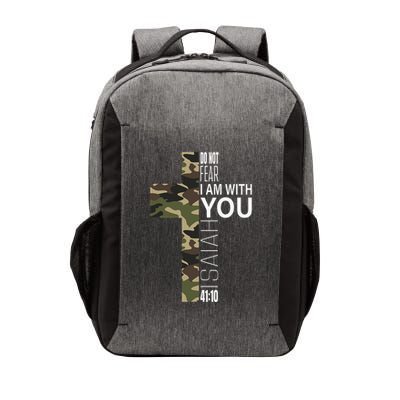 Isaiah 4110 Do Not Fear Faith Christian Verse Camo Easter Vector Backpack