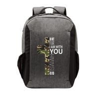 Isaiah 4110 Do Not Fear Faith Christian Verse Camo Easter Vector Backpack