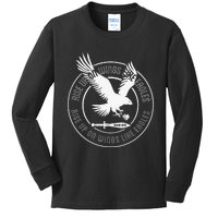 Isaiah 4031 Eagle logo Kids Long Sleeve Shirt