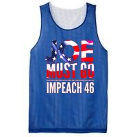 Impeach 46 Joe Must Go Anti Biden Republican Antibiden Gift Mesh Reversible Basketball Jersey Tank