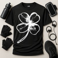 Irish 4 Leaf Clover Shamrock Ireland Vacation Travel Green Cool Gift Cooling Performance Crew T-Shirt