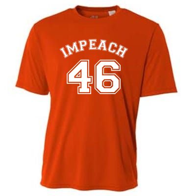 Impeach 46 Republican Antibiden Joe Biden Gift Cooling Performance Crew T-Shirt