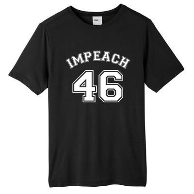 Impeach 46 Republican Antibiden Joe Biden Gift Tall Fusion ChromaSoft Performance T-Shirt