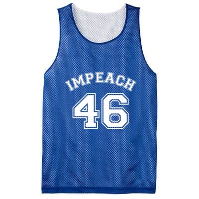 Impeach 46 Republican Antibiden Joe Biden Gift Mesh Reversible Basketball Jersey Tank
