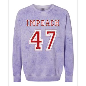 Impeach 47 Trump Anti Trump 86 47 Anti Trump 8647 President Colorblast Crewneck Sweatshirt