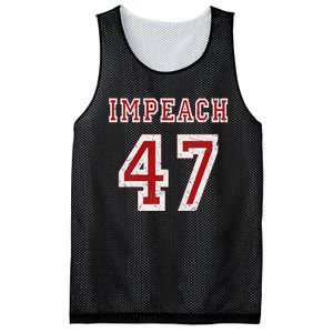 Impeach 47 Trump Anti Trump 86 47 Anti Trump 8647 President Mesh Reversible Basketball Jersey Tank