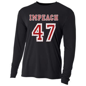 Impeach 47 Trump Anti Trump 86 47 Anti Trump 8647 President Cooling Performance Long Sleeve Crew