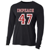 Impeach 47 Trump Anti Trump 86 47 Anti Trump 8647 President Cooling Performance Long Sleeve Crew