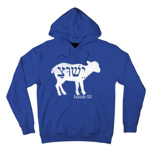 Isaiah 53 Lamb Yeshua Jesus Gift Hoodie