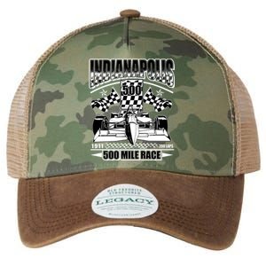 Indianapolis 500 Mile Race Formula Racing Race Car Legacy Tie Dye Trucker Hat