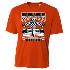 Indianapolis 500 Mile Race Formula Racing Race Car Cooling Performance Crew T-Shirt