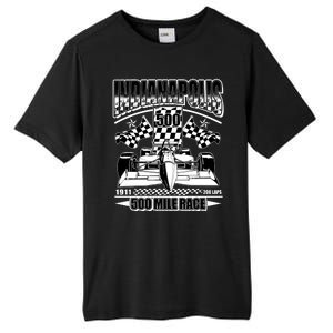 Indianapolis 500 Mile Race Formula Racing Race Car Tall Fusion ChromaSoft Performance T-Shirt