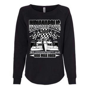 Indianapolis 500 Mile Race Formula Racing Race Car Womens California Wash Sweatshirt