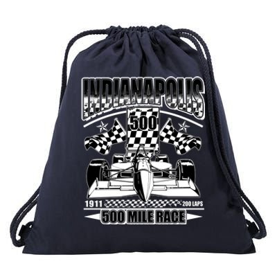 Indianapolis 500 Mile Race Formula Racing Race Car Drawstring Bag