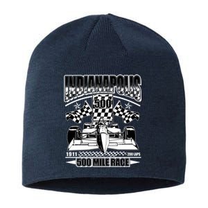 Indianapolis 500 Mile Race Formula Racing Race Car Sustainable Beanie