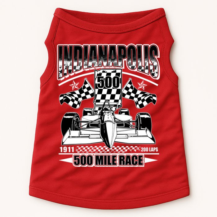 Indianapolis 500 Mile Race Formula Racing Race Car Doggie Tank