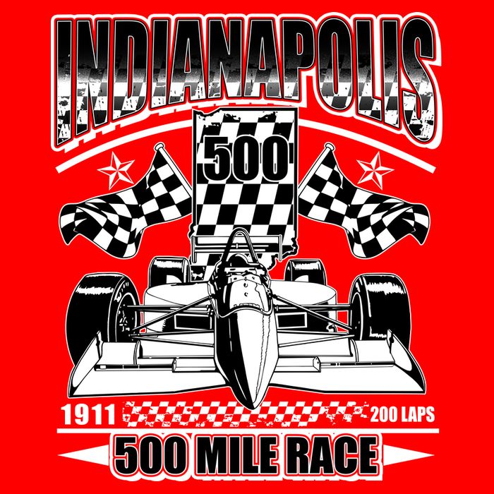 Indianapolis 500 Mile Race Formula Racing Race Car Apron