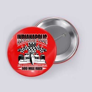 Indianapolis 500 Mile Race Formula Racing Race Car Button