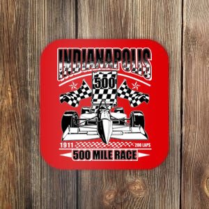 Indianapolis 500 Mile Race Formula Racing Race Car Coaster