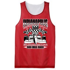 Indianapolis 500 Mile Race Formula Racing Race Car Mesh Reversible Basketball Jersey Tank