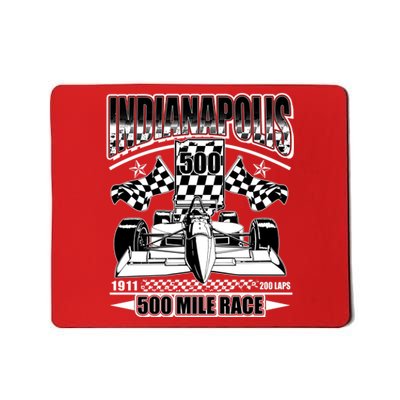 Indianapolis 500 Mile Race Formula Racing Race Car Mousepad