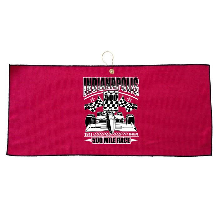 Indianapolis 500 Mile Race Formula Racing Race Car Large Microfiber Waffle Golf Towel