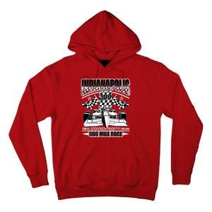 Indianapolis 500 Mile Race Formula Racing Race Car Tall Hoodie