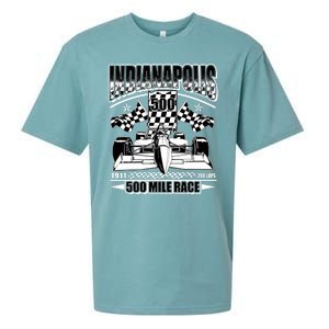 Indianapolis 500 Mile Race Formula Racing Race Car Sueded Cloud Jersey T-Shirt