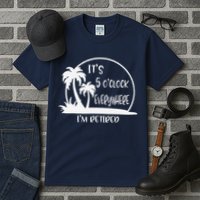 ItS 5 OClock Everywhere IM Retired Summer Vacation Funny Tall T-Shirt