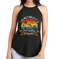 It's 5 O'Clock Everywhere I'm Retired summer Retirement Women's Perfect Tri Rocker Tank