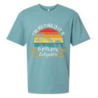It's 5 O'Clock Everywhere I'm Retired summer Retirement Sueded Cloud Jersey T-Shirt