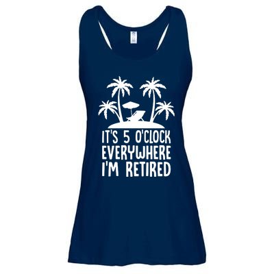 Its 5 Oclock Everywhere Im Retired Ladies Essential Flowy Tank