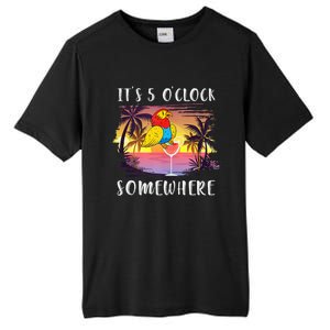 Its 5 Oclock Somewhere Its Time To Drink Something Tall Fusion ChromaSoft Performance T-Shirt