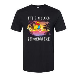 Its 5 Oclock Somewhere Its Time To Drink Something Softstyle CVC T-Shirt