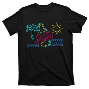 ItS 5 OClock Somewhere Beach Vacation T-Shirt