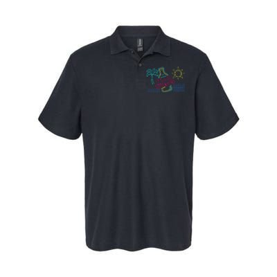 ItS 5 OClock Somewhere Beach Vacation Softstyle Adult Sport Polo