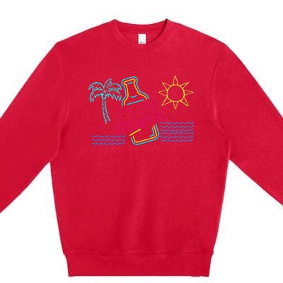 ItS 5 OClock Somewhere Beach Vacation Premium Crewneck Sweatshirt