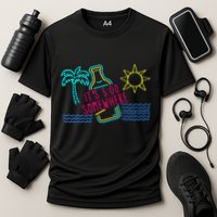 ItS 5 OClock Somewhere Beach Vacation Cooling Performance Crew T-Shirt