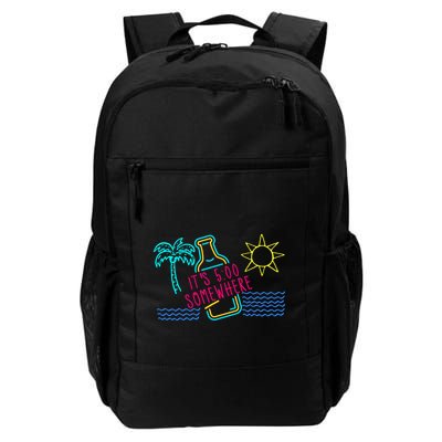 ItS 5 OClock Somewhere Beach Vacation Backpack