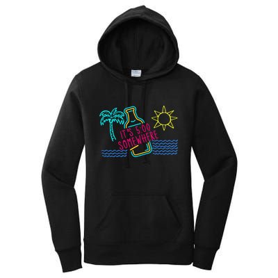 ItS 5 OClock Somewhere Beach Vacation Women's Pullover Hoodie