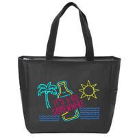 ItS 5 OClock Somewhere Beach Vacation Zip Tote Bag