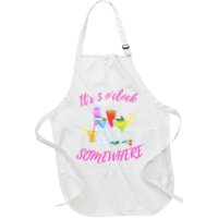 Its 5 O’clock Somewhere Hello Summer Beach Lover Summertime Apron