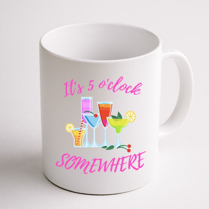 Its 5 O’clock Somewhere Hello Summer Beach Lover Summertime Mug