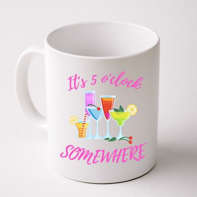Its 5 O’clock Somewhere Hello Summer Beach Lover Summertime Mug
